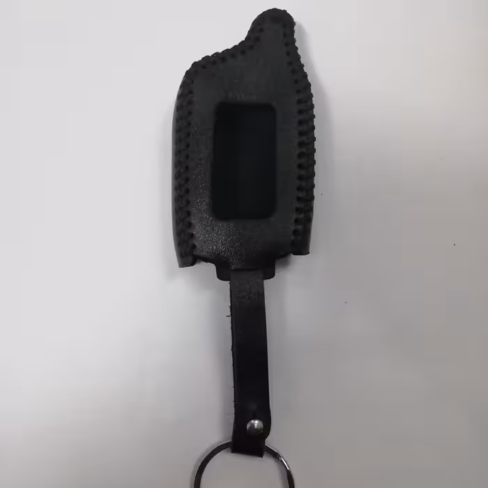 کاور ریموت چرم گاوی تصویری استیل میت