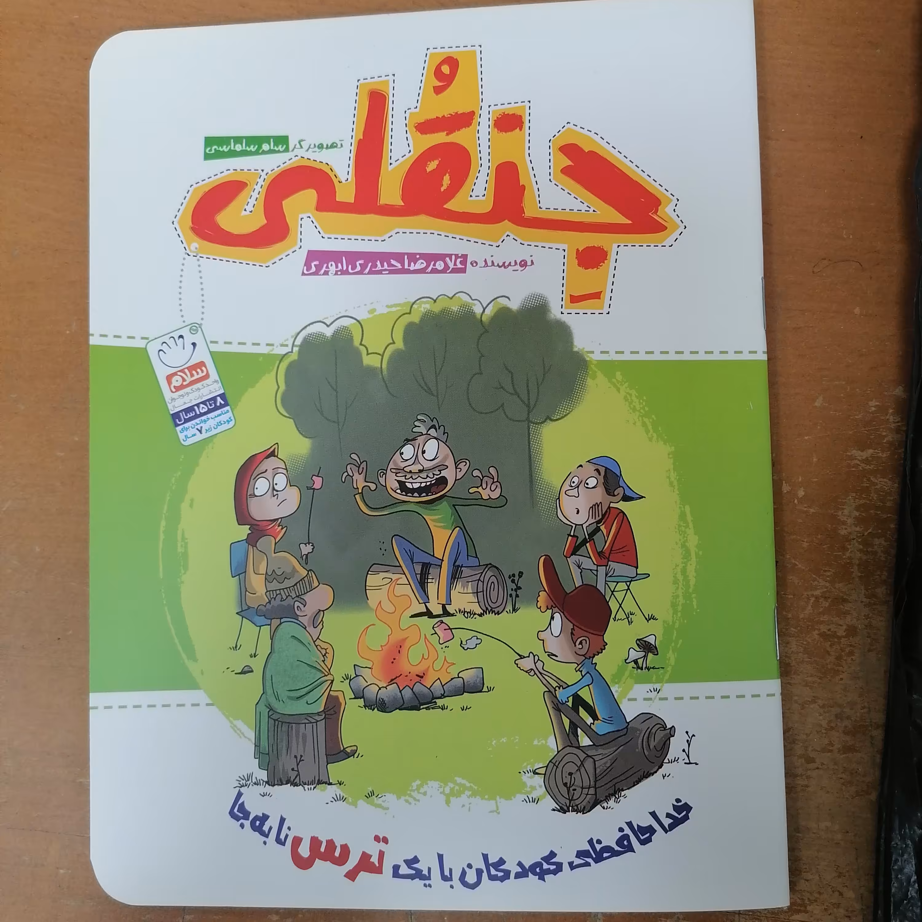 کتاب جنقلی نوشته غلامرضا حیدری ابهری