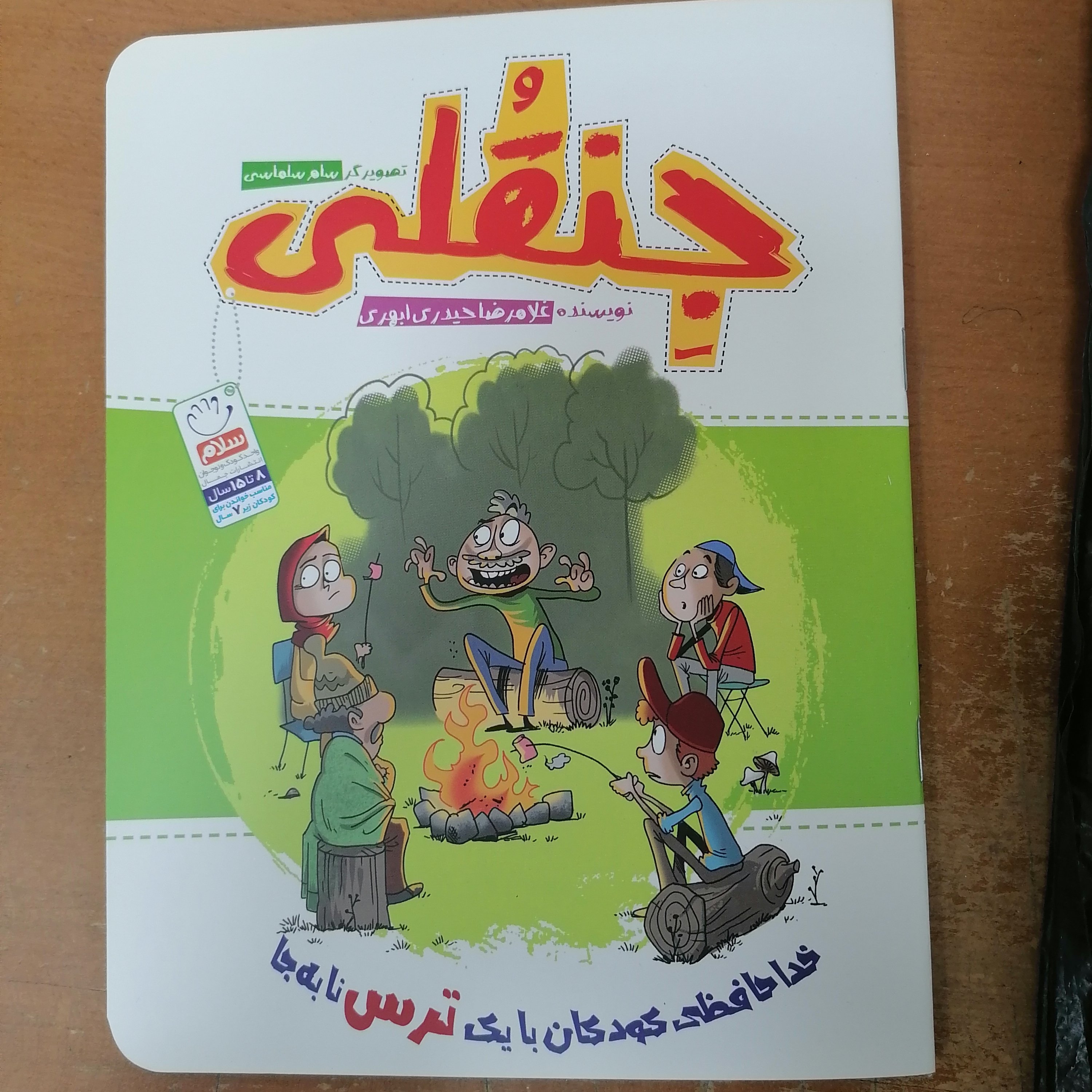 کتاب جنقلی نوشته غلامرضا حیدری ابهری