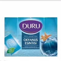 پک صابون دورو با رایحه اقیانوس آبی وزن  600 گرم مدل 4 عددی