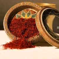 زعفران  صادراتی سرگل درجه 1 (1 مثقالی) ظرف خاتم