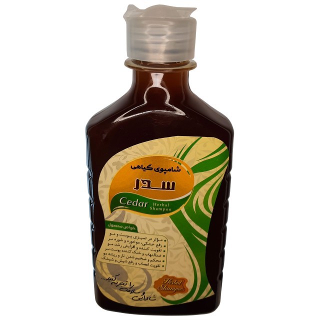 شامپو گیاهی سدر فدک (درخشان کننده و ضدشوره)
