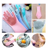 دستکش سیلیکونی ظرفشویی 