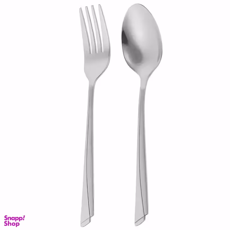 ست قاشق و چنگال طرح ناخنی کد 2024