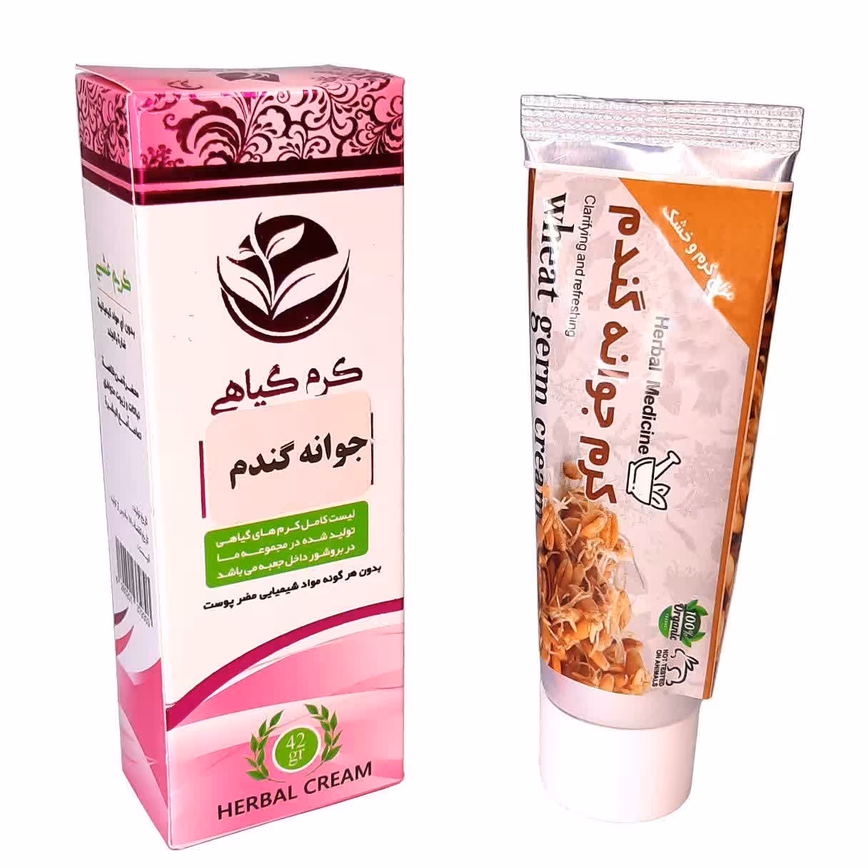 کرم جوانه گندم ممتاز فدک (ضدآفتاب طبیعی)دارونامه 