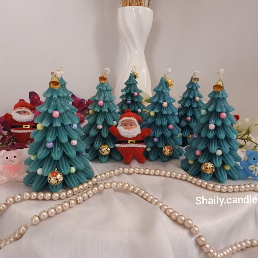 شمع کاج کریسمس