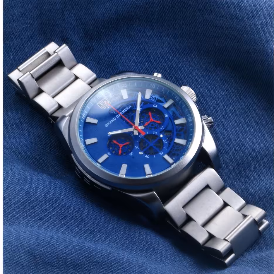 ساعت مچی 3 موتور فعال کرنوگراف تگ هویر  Tag Heuer