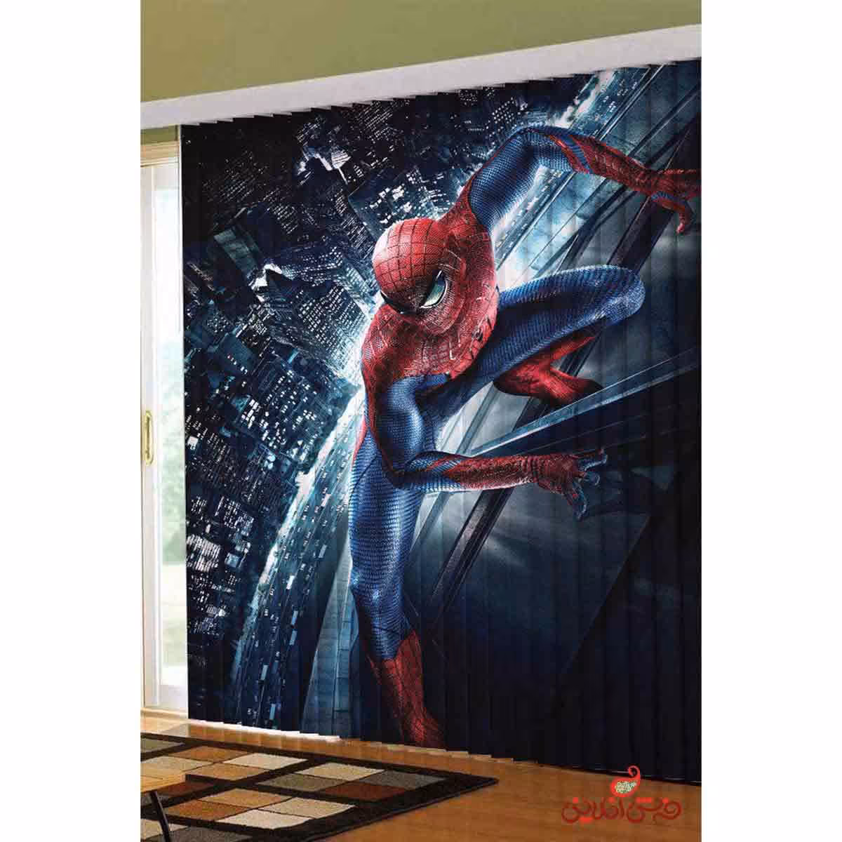 پرده لوردراپه تصویری کودک اسپایدرمن کد 756