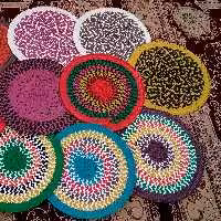 سفره60سانت حصیری