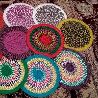 سفره60سانت حصیری