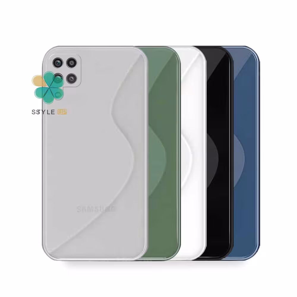 قاب محافظ ژله ای گوشی سامسونگ Galaxy A12 Nacho مدل S-Shaped