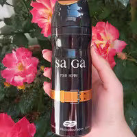 اسپری ساگا مشکی مردانه 200 میل آمپر 