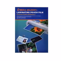 طلق پرس 125 میکرون مات مگا سایز A4