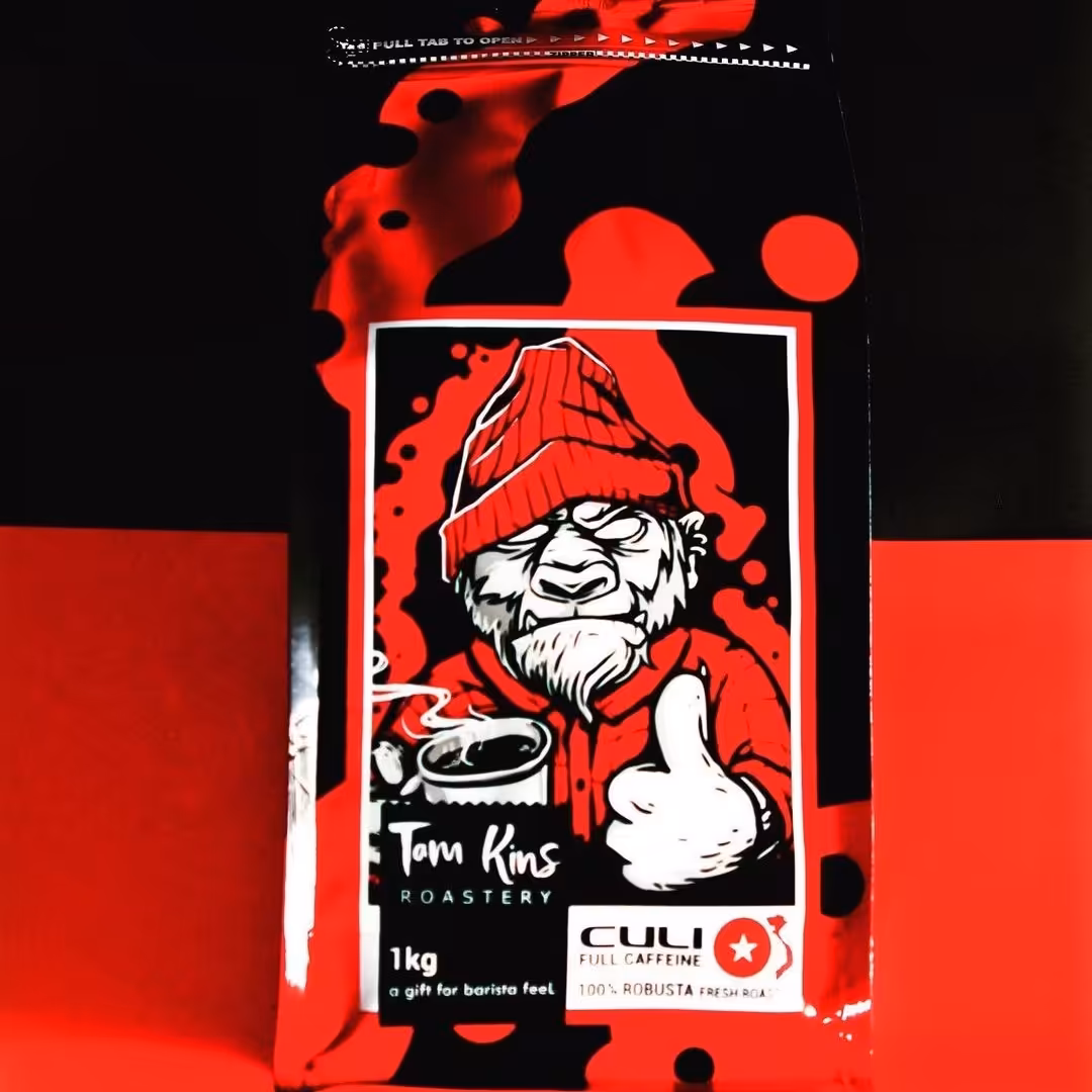 دان قهوه تام کینز قرمز 