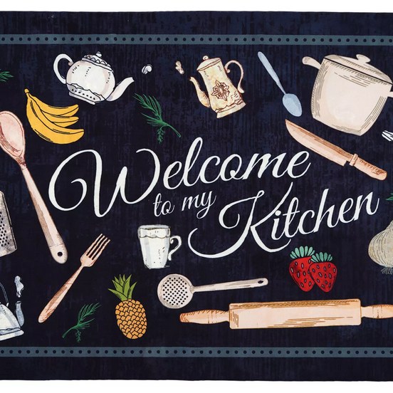 فرش ماشینی (چهار  متری2.25در1.5)  آشپزخانه طرح 101428 تمام رنگ 