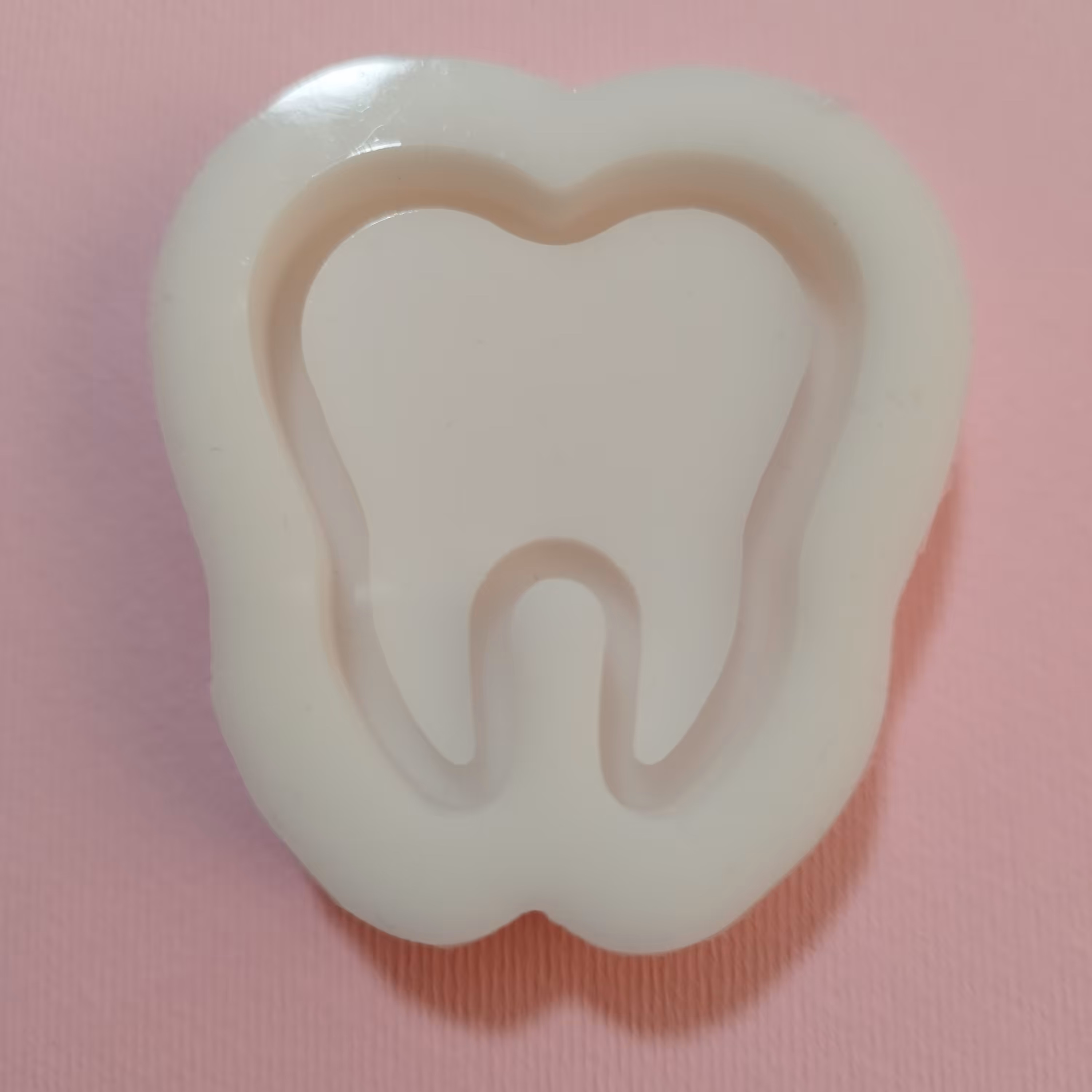 قالب سیلیکونی طرح دندان  سایز بزرگ مناسب برای مراسم اولین دندان کودک 
