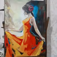 تابلو نقاشی مدرن کد1