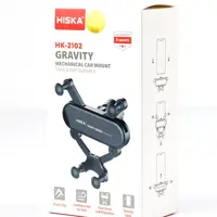 نگهدارنده گوشی موبایل برند  هیسکا مدل HK-2102 رنگ مشکی 