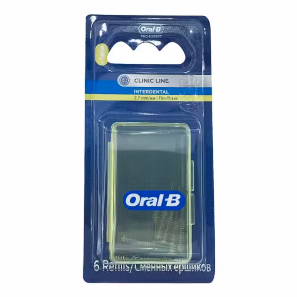 یدک بین دندانی استوانه ای ارال بی 6 عددی ORALB CLINIC LINE | فروشگاه اینترنتی تاتا کالا