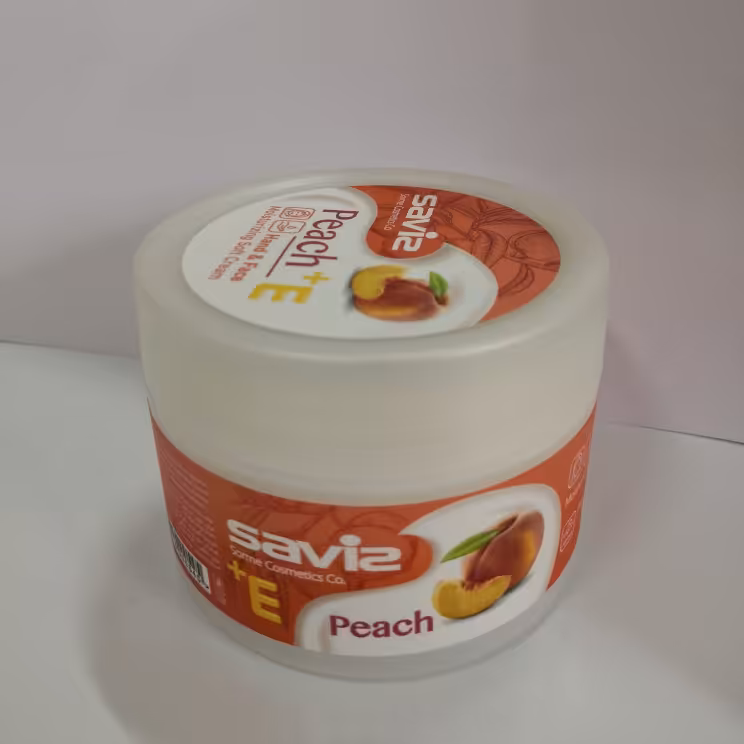 کرم مرطوب کننده کاسه ای ساویز با رایحه هلو 180 گرمی 