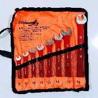 مجموعه  8 عددی آچار یک سر تخت و یک سر رینگی هانتر