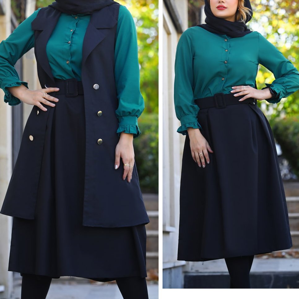 سه تیکه بلوز دامن