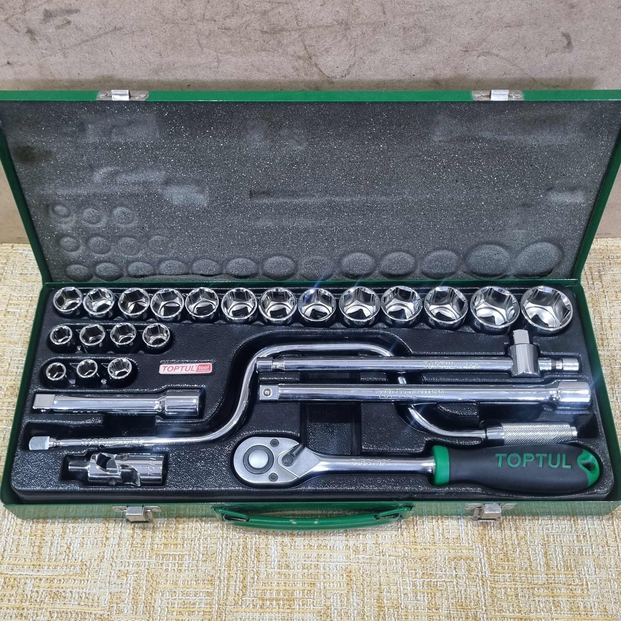 جعبه بکس 26 پارچه تاپتول GCAD2607 (توضیحات مهم)
