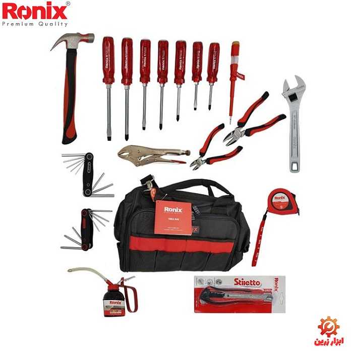 کیف ابزار با متعلقات رونیکس مدل RH-9101