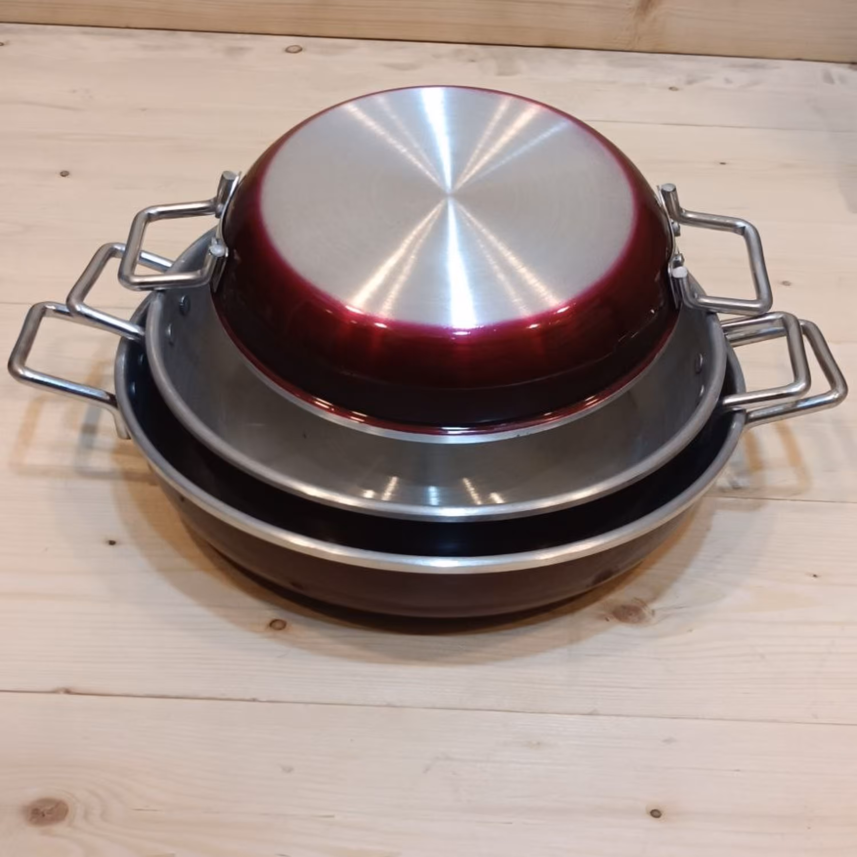 سه تابه رنگی (16ست)