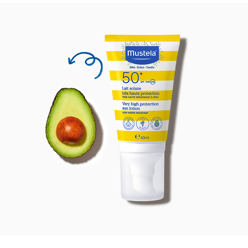 لوسیون ضد آفتاب دارای عصاره آووکادو 40 میل موستلا Mustela