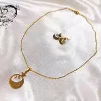 نیمست استیل یلدایی طرح انار طرحدار کد 5198