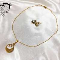 نیمست استیل یلدایی طرح انار طرحدار کد 5198