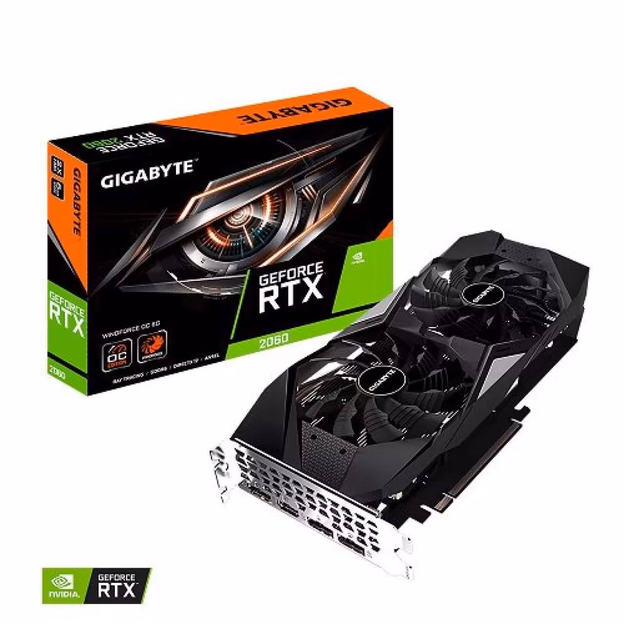 کارت گرافیک گیگابایت مدل GeForce RTX 2060 GAMING 6G