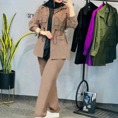 مانتو شلوار زنانه میکرو مدل خورشید