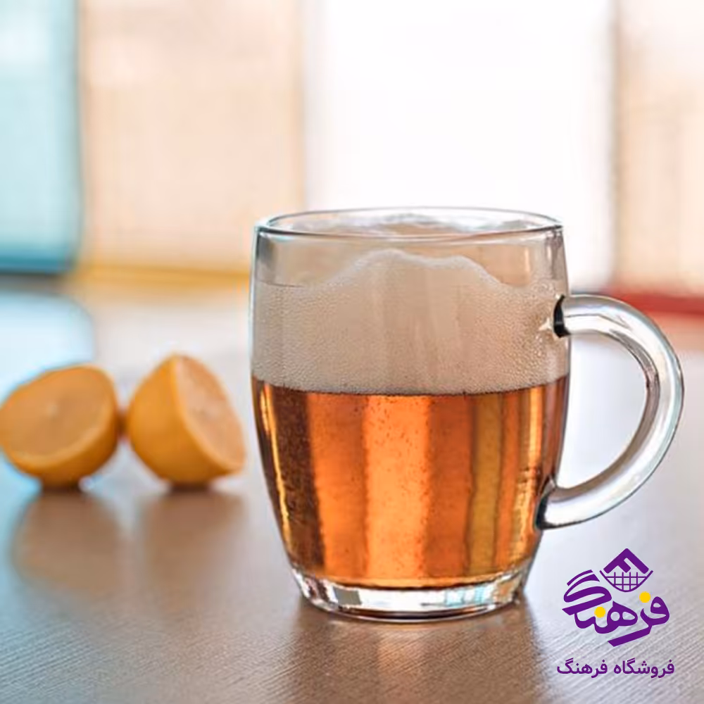 لیوان دسته دار طرح آتن کاوه