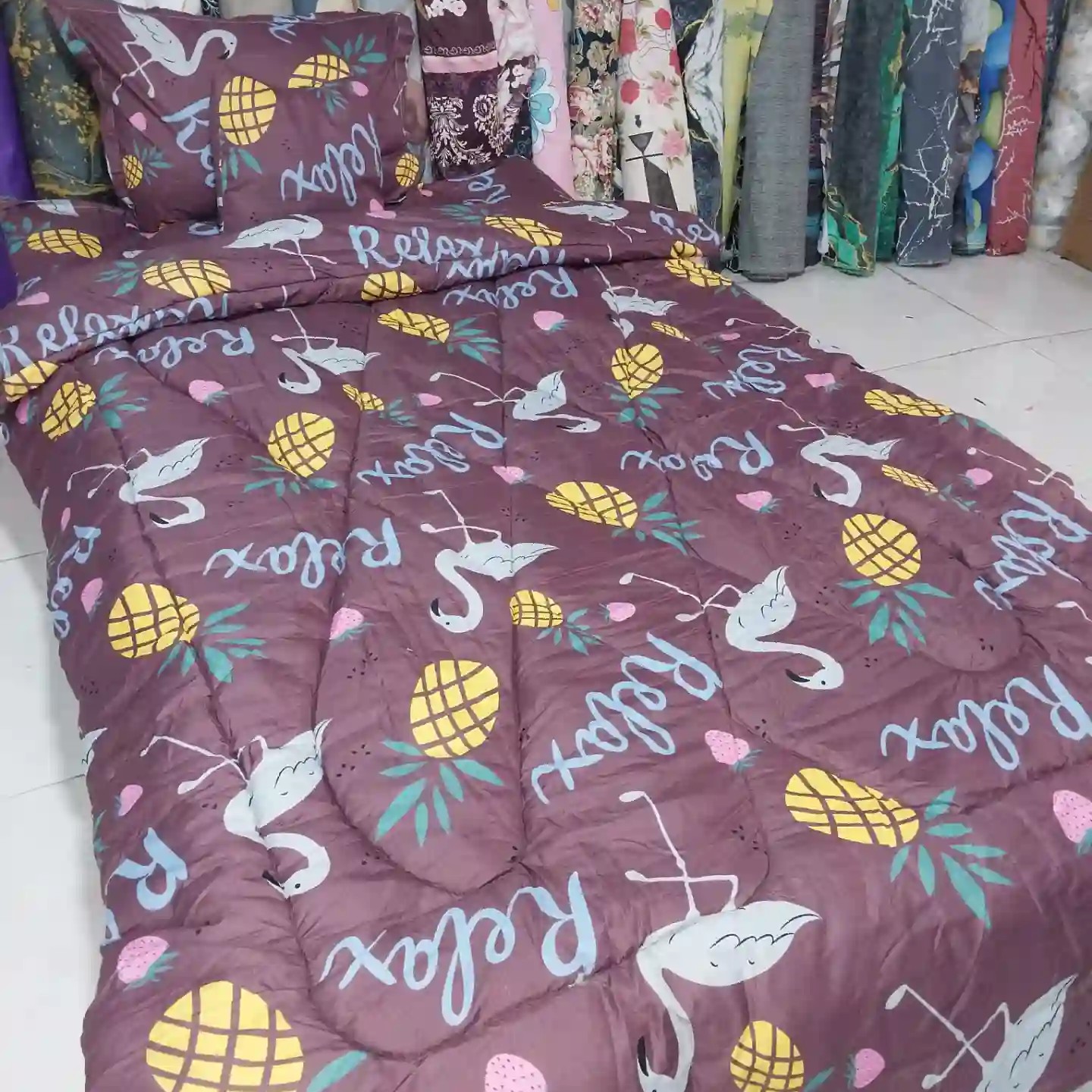 سرویس روتختی یک نفره 4تیکه طرحهای زیبا ارسال رایگان