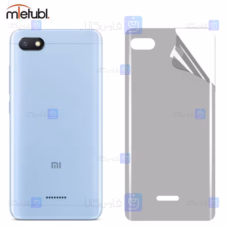 خرید برچسب پشت مات Xiaomi Redmi 6A از فارس کالا