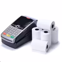 رول دستگاه کارت خوان چاپ مشکی کاغذ هانسول کره بسته 10عددی