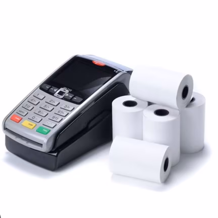 رول دستگاه کارت خوان چاپ مشکی کاغذ هانسول کره بسته 10عددی