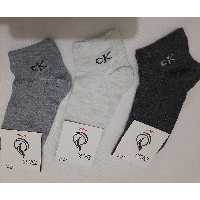 پک 3 تایی جوراب مچی طرح ckنخی نانو ضد بو وتعریق ضد باکتری ضد الکتریسته حالت کشسانی 