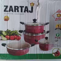 سرویس 7 پارچه قابلمه نسوز زرتاج
