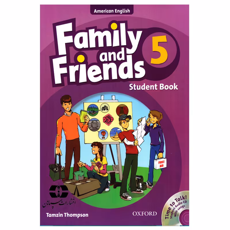 کتاب Family And Friends 5 اثر Tamzin Thompson انتشارات سپاهان