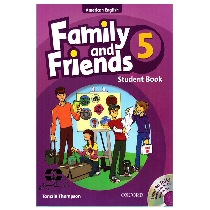 کتاب Family And Friends 5 اثر Tamzin Thompson انتشارات سپاهان