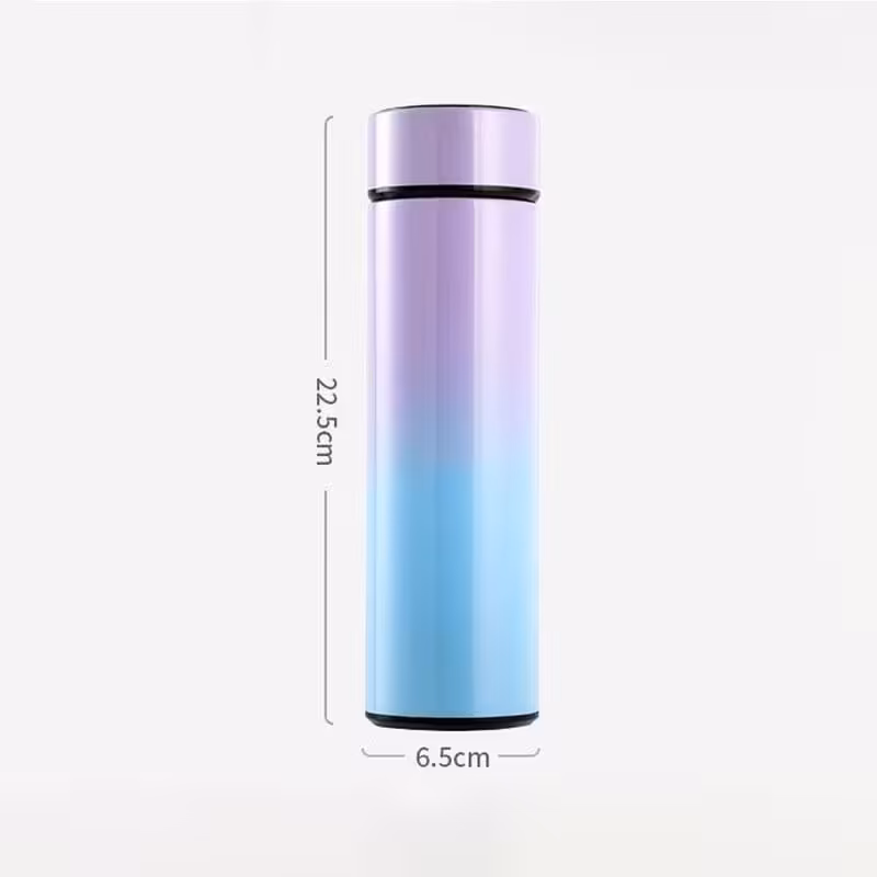 فلاسک هوشمند آبرنگی طرح فانتزی