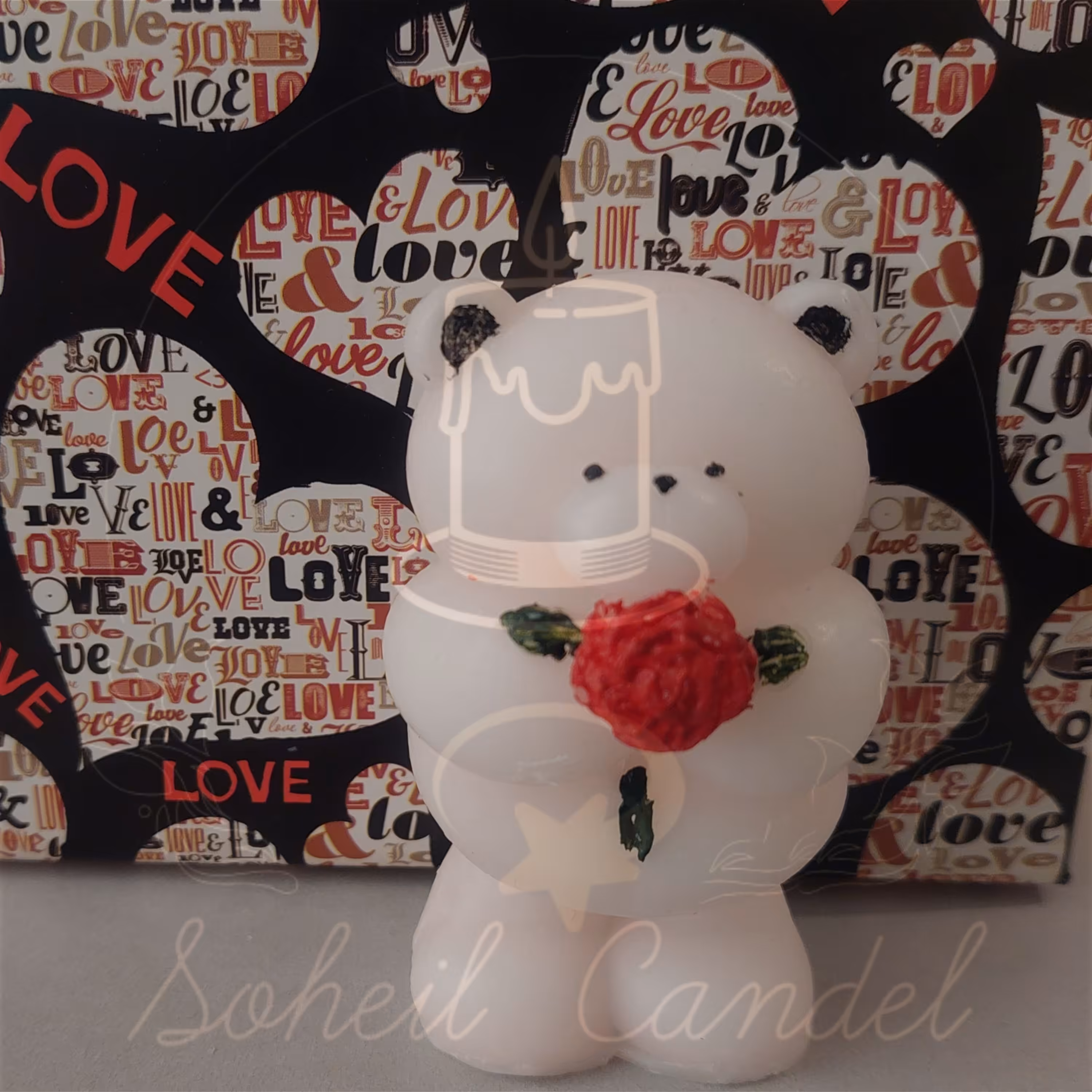 شمع خرسی ولنتاین