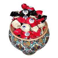 شکلات میکس آندیس شونیز (مخلوطی از شکلات تلخ، شیری، سفید)