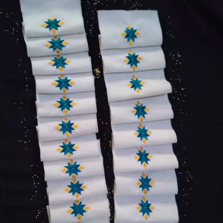 نوار خامه دوزی شده (لطفا عکس هارو روق بزنید)