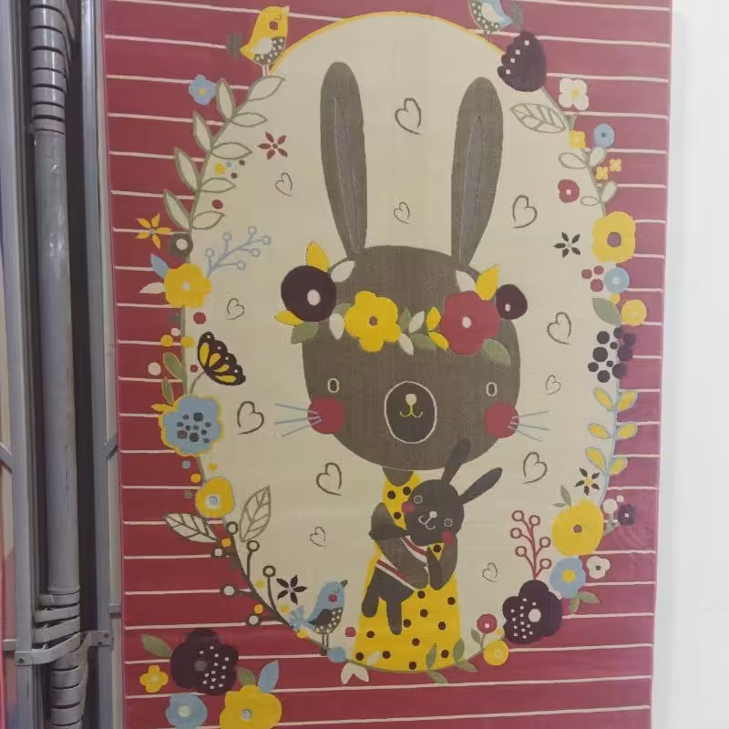 فرش پاتریس  فرش گلیم کودک 400شانه طرح شایلی قالیچه 4متری