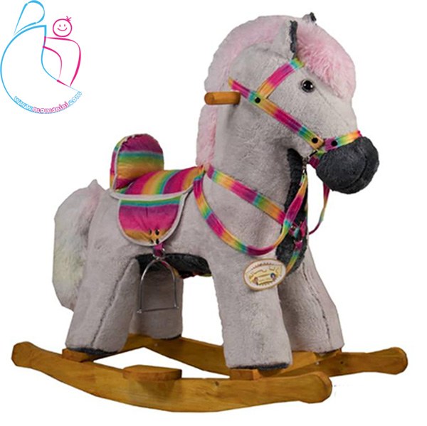 راکر چوبی هانی ناز مدل اسب کد HN-43