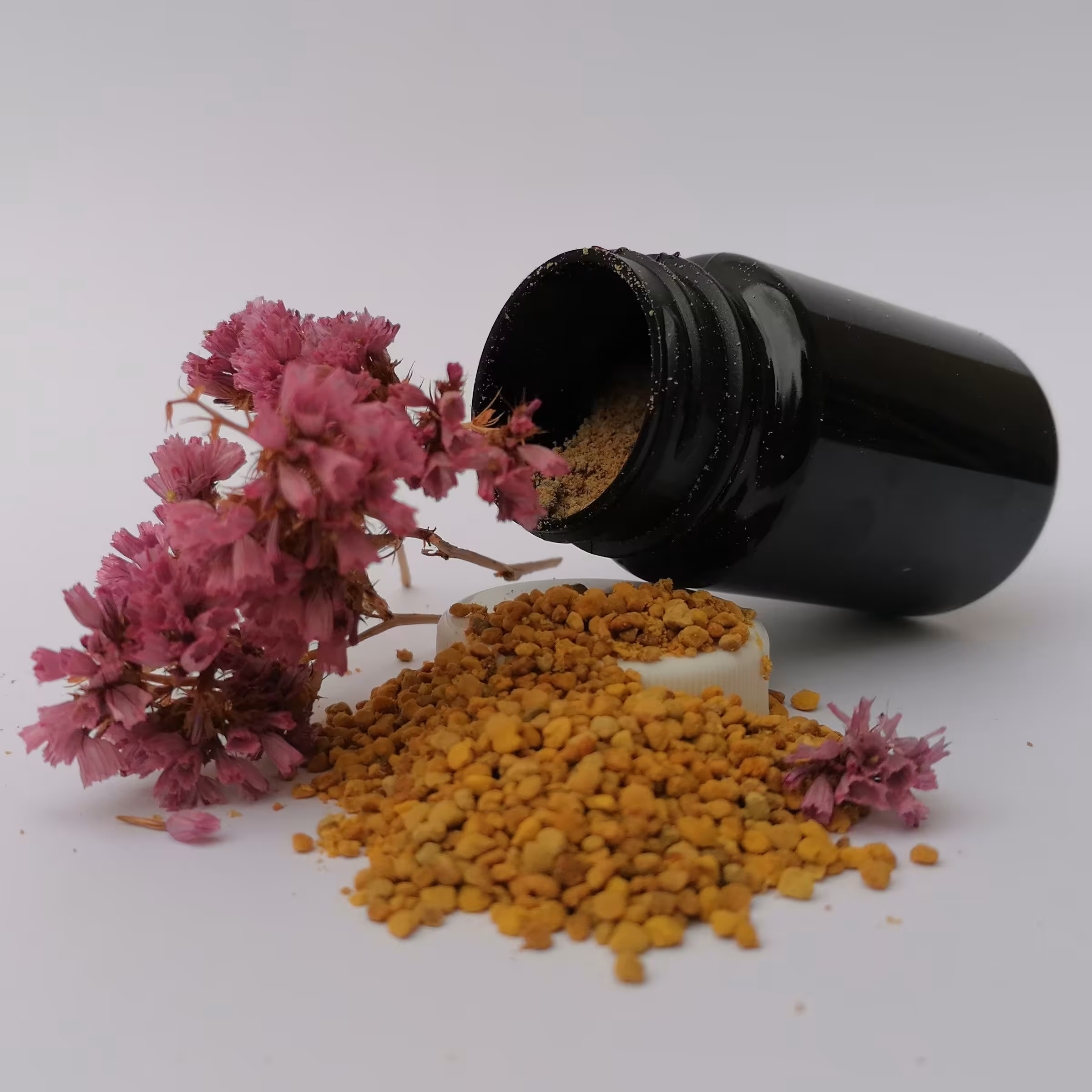 پودر گرده گل فرآوری شده درجه یک تهیه شده در شرایط کاملابهداشتی